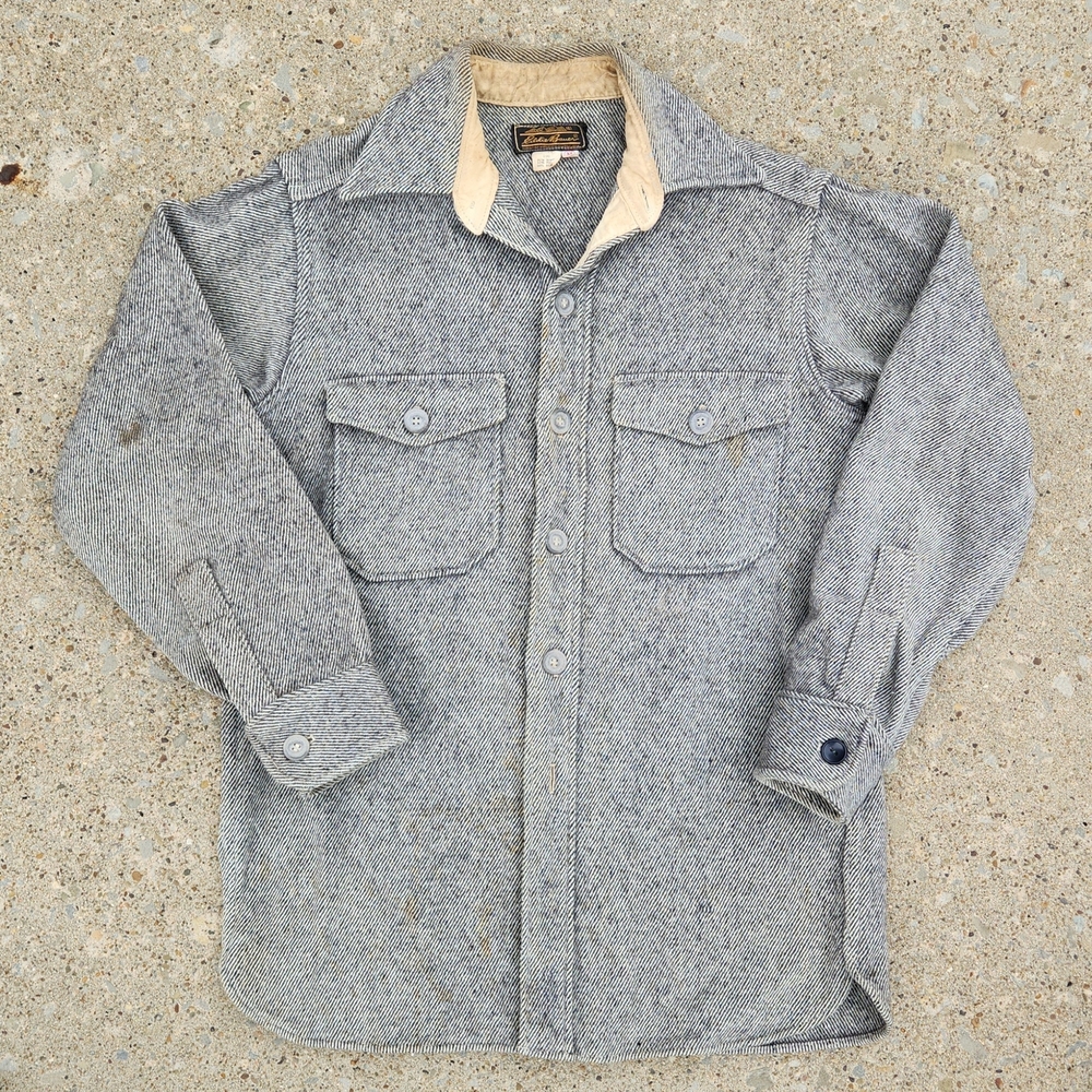 Eddie Bauer Gray Shirt Jacket